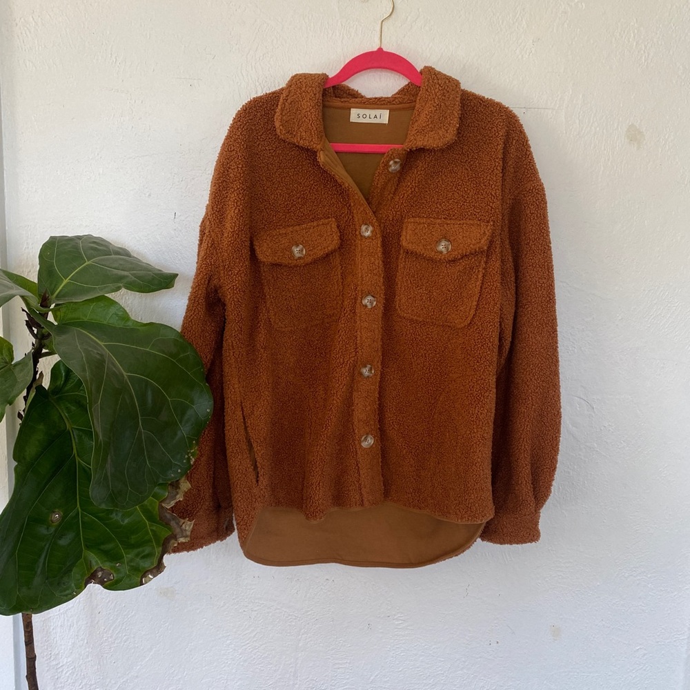 Solai The Label Fairbanks Sherpa Jacket
